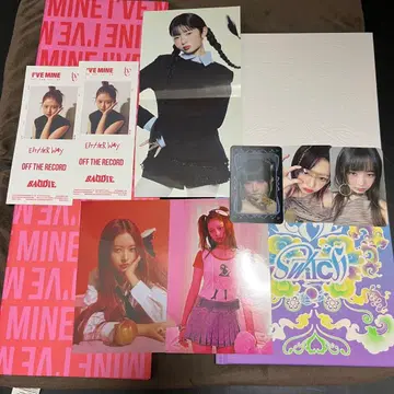 IVE 앨범 스티커 레이 세트