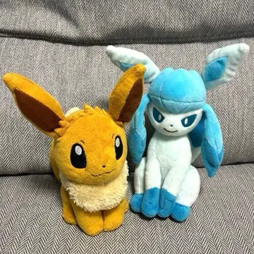 포켓몬 봉제 인형 이브이 글레이시아 묶음 판매