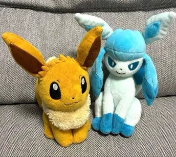포켓몬 봉제 인형 이브이 글레이시아 묶음 판매