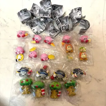 미사용! 별의 커비 만마루쨩 마스코트 모구모구 피크닉 가챠 묶음 판매