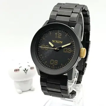 닉슨 HOTZONE PRIVATE 블랙 손목시계 쿼츠