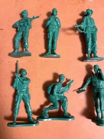 밀리터리 피규어 6체 세트