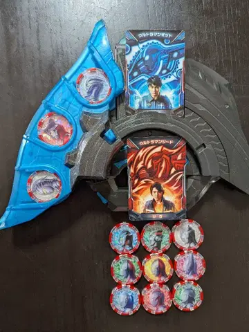 울트라맨 제트 제트 라이저 메달 액세스 카드 하루키 리쿠