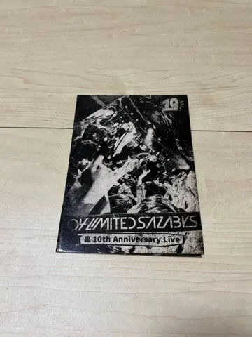 04 Limited Sazabys 10주년 DVD 뒷면 투어 DVD