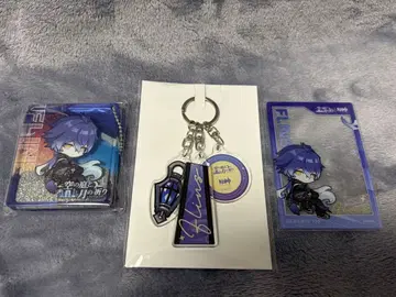 원신 아크릴 카드 글리터 오일 키링 플린즈