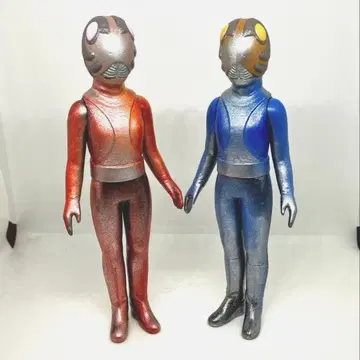 울트라 괴수 피트 외계인 세트 소프트 비닐 레트로 캔디 페인팅 리페인트