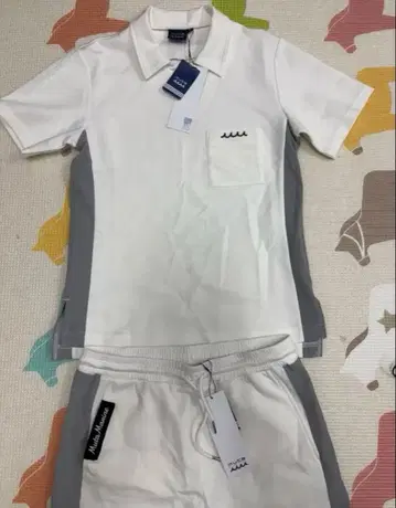 무타 마린 피케 셔츠 숏팬츠 셋업 골프 여성용 새상품