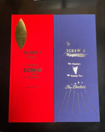 체커즈 1988 [ SCREW ] 투어 팜플렛