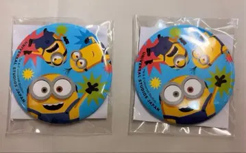 6035 유니버셜 usj 캔뱃지 미니언즈 2개