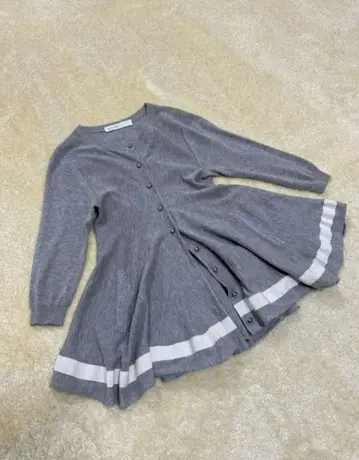 [ sacai luck ] 1호 그레이 니트 가디건 12SSLU3