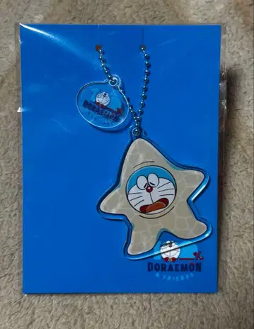 100% 도라에몽 & 프렌즈 불가사리 도라 아크릴 2단 키링 도쿄 회장