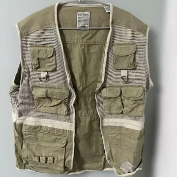 버글 보이 메쉬 낚시용 조끼 XL