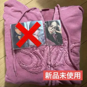 aespa 서울콘 MD Pink Foodie 후드티 혜택 트레이딩 카드