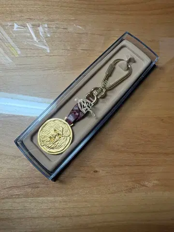 [레어 이탈리아제] 루이지 보렐리 키링 진실의 입 가죽 사용