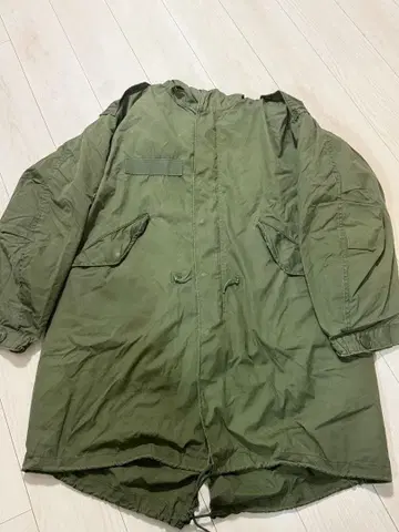 U.S.ARMY M-51 50s 60s 실물 라이너 포함 모즈 코트