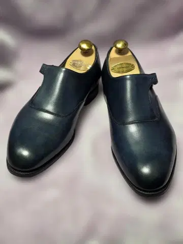 [컨디션 최상] EDWARD GREEN 오운들 싱글몽크 네이비 6.5