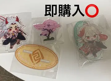 원신 아크릴 스탠드 스이파라 콜라보 아라타키 이토 카에데하라 카즈하