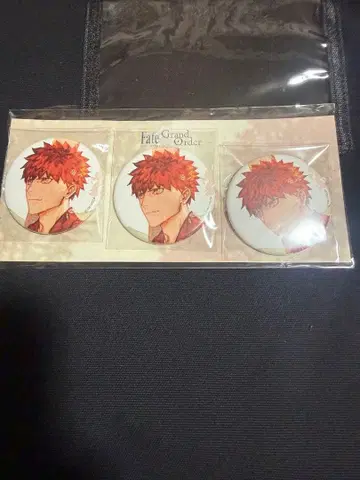 FGO 애니메이션 재팬 캔뱃지 센고 무라마사 3개 세트