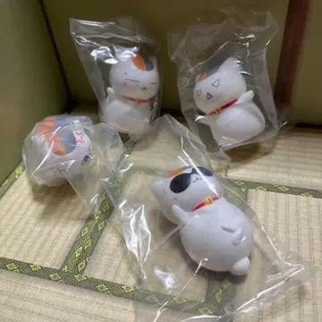 나츠메 우인장 친마리 냥코 선생님 소후비 컬렉션 4종