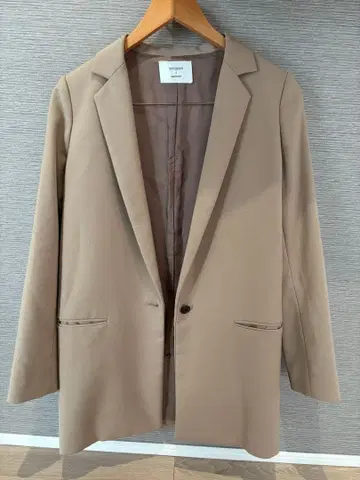 STUDIOUS 테일러드 자켓 사이즈 0 베이지