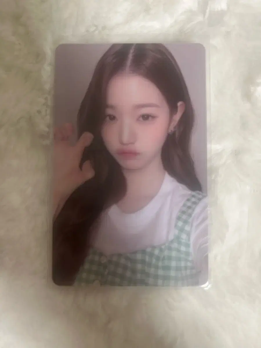 아이브 장원영 파파존스 2차 광고 포토카드