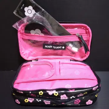 MARY QUANT 메이크 파우치 거울 리무버
