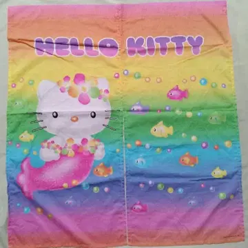 헬로키티 인어공주 키티 노렌