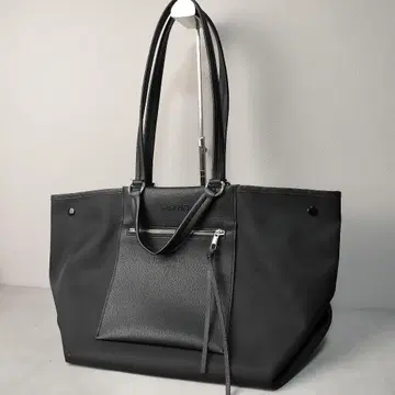 미사용품 SPECCHIO 토트백 2way 가죽 블랙 나일론