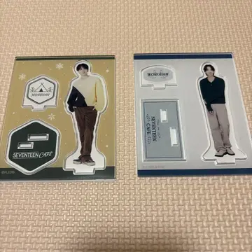 SEVENTEEN 정한 아크릴 스탠드 2개 세트