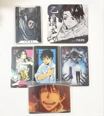 주술회전 옷코츠 유타 코스터 스탯 카드 트럼프 카드