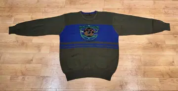 Royal Select 니트 스웨터 올리브 그린