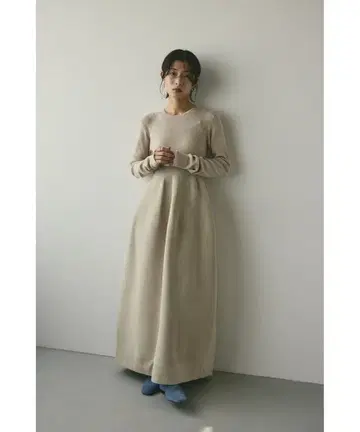 STYLEMIXER 콤비네이션 형태 니트 원피스