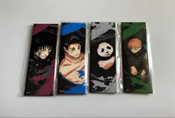 주술회전 전시회 그림패 캔뱃지 젠인 마키 옷코츠 유타 팬더 이누마키 토게