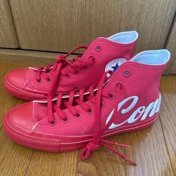 Converse 레드 하이컷 스니커즈