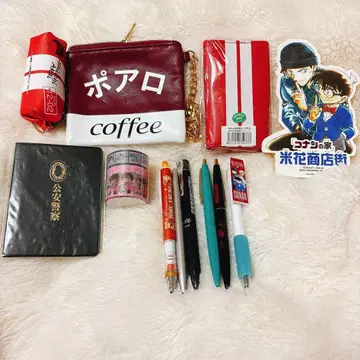 명탐정 코난 아카이 아무로 키케이스 공안 수첩 문구류 묶음 판매