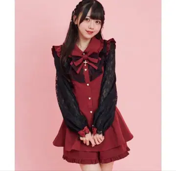 SecretHoney 시크릿허니 셋업 와인 레드