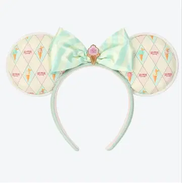 새상품급 디즈니 아이스크림 디자인 머리띠