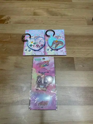프리큐어 키링 3종 세트