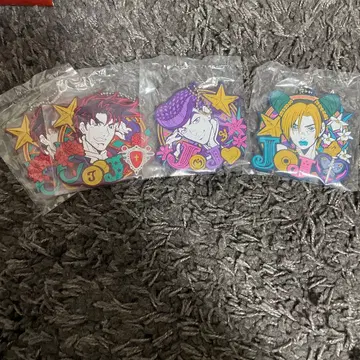 죠죠의 기묘한 모험 J상 러버 참 4개 세트 죠셉 죠스케 죠린