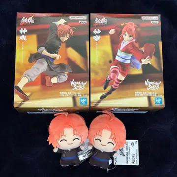 은혼 프라이스 피규어 & SD 인형 세트 (카구라, 카무이)