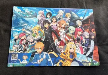 한정품 소드 아트 온라인 카드 클리어 파일 SAO 게임 팬 감사제