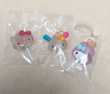 산리오 컬러풀 캔디 참 키티 마이멜로디 우사하나