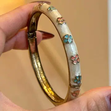 빈티지 칠보 세공 뱅글 1