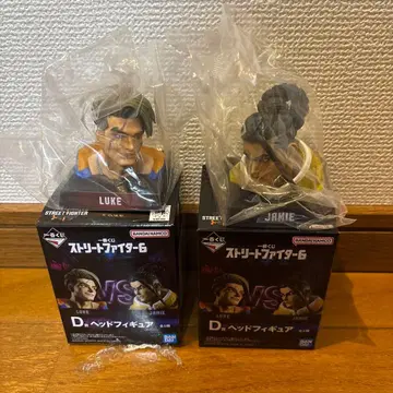 제일복권 스트리트 파이터 6 D상 헤드 피규어 2종 세트