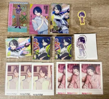 에이트리 소우시 파샤코레 아크릴 스탠드 노블 아트 클리어 시트 금박