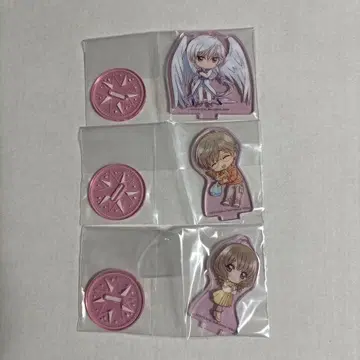 카드캡터 사쿠라 제일복권 아크릴 스탠드 3종 세트