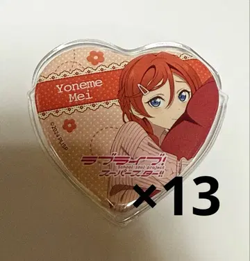 러브 라이브 슈퍼스타 요네메 메이 하트 캔뱃지