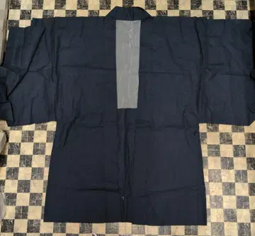 기모노 겉옷 짙은 네이비 계열 무지 또는 패턴 원단 리메이크