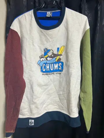 참스 CHUMS 트레이닝복 남성용 L 사이즈 멀티 컬러