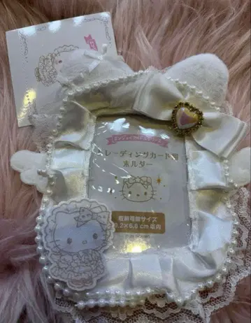 산리오 헬로키티 트레이딩 카드 홀더 엔조이 아이돌 시리즈 순백 천사